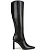 Sam Edelman Cassie Leather Pointed Toe Tall Dress Boots - Image 3