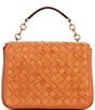 Sam Edelman Christy Top Handle Crossbody Satchel Bag, Color:Rust - Image 2