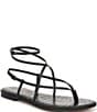 Sam Edelman Clarra Leather Strappy Flat Sandals - Image 1