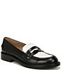 Color:Black/Bright White - Image 1 - Colin Leather Penny Loafers