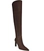 Sam Edelman Corine Suede Pointed Toe Over the Knee Boots - Image 1