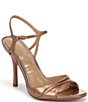Sam Edelman Cressida Metallic Ankle Strap Dress Sandals - Image 1