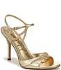 Sam Edelman Cressida Metallic Leather Ankle Strap Dress Sandals - Image 1