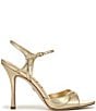 Sam Edelman Cressida Metallic Leather Ankle Strap Dress Sandals - Image 2