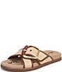 Sam Edelman Darla Basket Weave Multi Cross Buckle Hardware Slide Sandals - Image 6