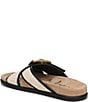 Sam Edelman Darla Raffia Multi Cross Buckle Hardware Slide Sandals - Image 6