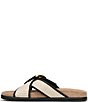 Sam Edelman Darla Raffia Multi Criss Cross Buckle Hardware Slide Sandals - Image 5