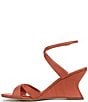 Sam Edelman Davi Raffia Ankle Wrap Wedge Dress Sandals - Image 5