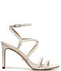 Color:Modern Ivory - Image 2 - Delanie Strappy Leather Dress Sandals