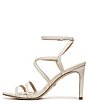 Color:Modern Ivory - Image 5 - Delanie Strappy Leather Dress Sandals