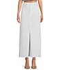 Color:White - Image 1 - Dempsey Split Front Maxi Skirt