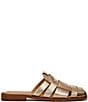 Color:Gold Quartz - Image 2 - Dina Leather Strappy Slide Sandals