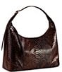 Sam Edelman Elaina Top Zip Snake Hobo Shoulder Bag - Image 2