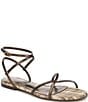 Sam Edelman Ellina Woven Leather Strappy Flat Sandals - Image 1