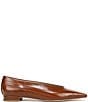 Sam Edelman Emory Polished Leather Eel Print Ballet Flats - Image 2