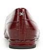 Sam Edelman Emory Polished Leather Eel Print Ballet Flats - Image 5