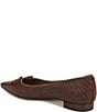 Sam Edelman Esmira Raffia and Suede Bow Detail Ballet Flats - Image 6