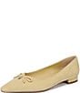 Sam Edelman Esmira Suede Bow Detail Ballet Flats - Image 6