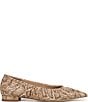 Sam Edelman Essex Python Print Leather Ballet Flats - Image 2