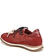 Sam Edelman Evara Nylon and Suede Logo Lace Up Sneakers - Image 4