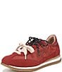 Sam Edelman Evara Nylon and Suede Logo Lace Up Sneakers - Image 6