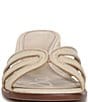 Sam Edelman Farrin Raffia Double E Logo Slide Sandals - Image 6