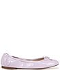 Color:Orchid Blossom - Image 2 - Felicia Patent Bow Detail Ballet Flats