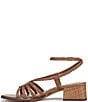 Sam Edelman Fletcher Braided Raffia Ankle Strap Block Heel Sandals - Image 5