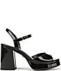 Sam Edelman Fleur Patent Leather Ankle Strap Platform Dress Sandals - Image 3