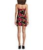 Sam Edelman Floral Print Strapless Sleeveless Sheath Dress, Color:Pink/Green - Image 2