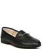 Color:Black - Image 1 - Girls' Loraine Mini Leather Loafers (Youth)