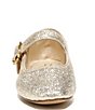 Color:Gold - Image 6 - Girls' Michaela Glitter Mary Jane Flats (Toddler)