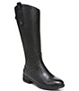 Color:Black - Image 1 - Girls' Penny Mini Leather Boots (Youth)
