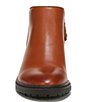 Color:Tawny Brown - Image 6 - Girls' Pryce Leather Ankle Booties (Toddler)