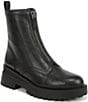 Sam Edelman Grove Leather Center Zip Lug Booties - Image 1