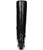 Sam Edelman Haisley Leather Buckle Strap Snip Toe Tall Boots - Image 3