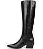 Sam Edelman Haisley Leather Buckle Strap Snip Toe Tall Boots - Image 5