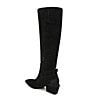 Sam Edelman Haisley Suede Buckle Strap Snip Toe Tall Boots - Image 4