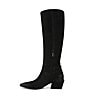 Sam Edelman Haisley Suede Buckle Strap Snip Toe Tall Boots - Image 5