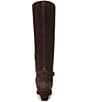 Sam Edelman Haisley Suede Buckle Strap Snip Toe Tall Boots - Image 6