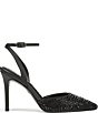 Sam Edelman Hana Rhinestone Embellished Pointed Toe Ankle Strap Dress Pumps - Image 2