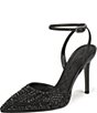 Sam Edelman Hana Rhinestone Embellished Pointed Toe Ankle Strap Dress Pumps - Image 6