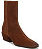 Sam Edelman Harmony Suede Snip Toe Dress Booties - Image 1