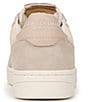Color:Almond/Limestone/Linen - Image 3 - Harper Leather Suede and Fabric Low-Top Retro Skater Sneakers