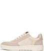 Color:Almond/Limestone/Linen - Image 5 - Harper Leather Suede and Fabric Low-Top Retro Skater Sneakers