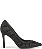 Sam Edelman Hazel Dazzle Fabric Embellished Pointed Toe Pumps - Image 2