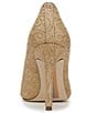 Sam Edelman Hazel Logo Raffia Pointed Toe Pumps, Color:Natural Multi - Image 3