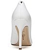 Color:Bright White - Image 3 - Hazel Leather Pointed Toe Pumps