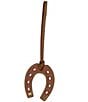 Sam Edelman Horseshoe Bag Charm, Color:Cognac - Image 1