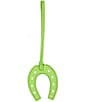 Sam Edelman Horseshoe Bag Charm, Color:Lime Green - Image 1
